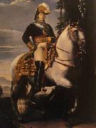 Vicente Lopez y Portana Equestrian portrait of Ferdinand VII of Spain oil on canvas